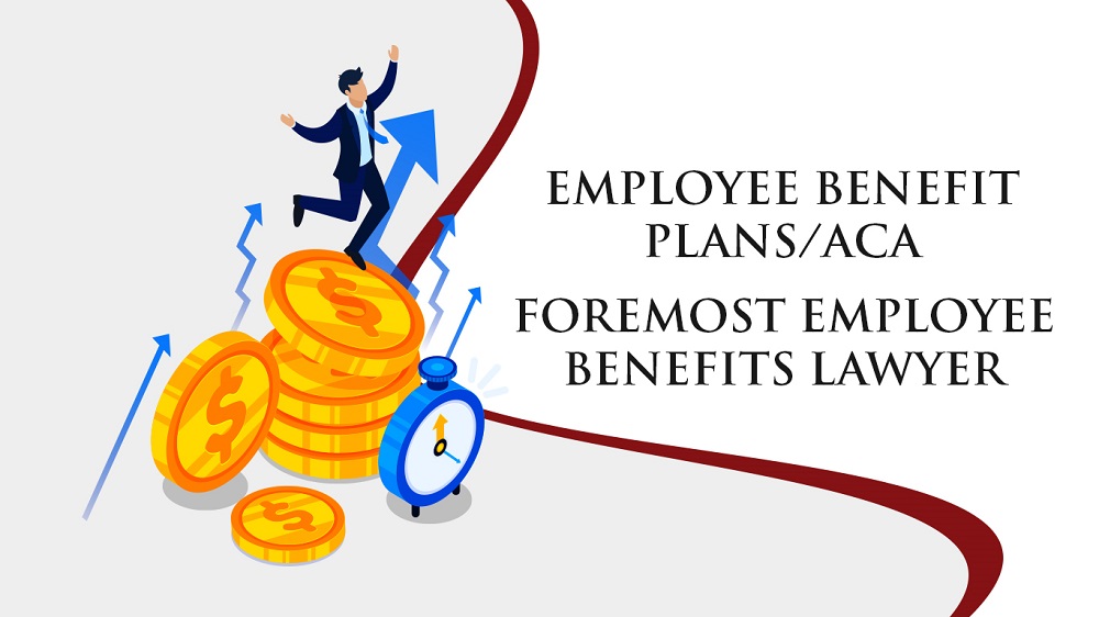 Benefits Plan banner graphic - Man on Gold Coins